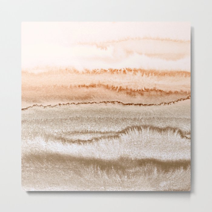 WITHIN THE TIDES NEW NEUTRALS by Monika Strigel Metal Print