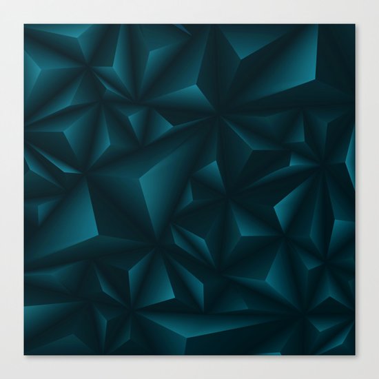 Polygonal Canvas Print