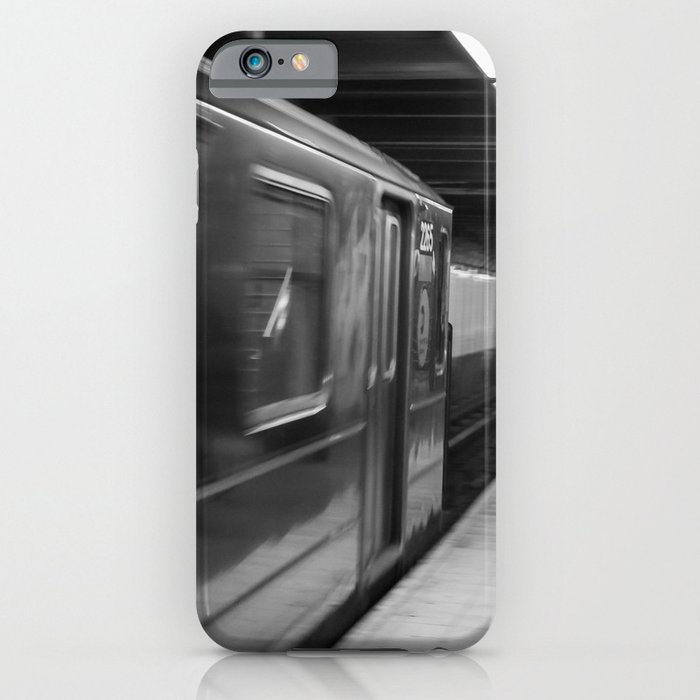 New York Subway B&W  iPhone Case