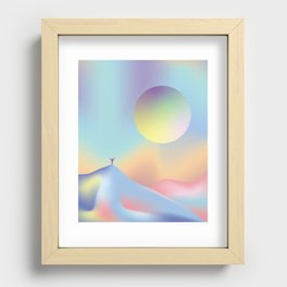 Free me Recessed Framed Print