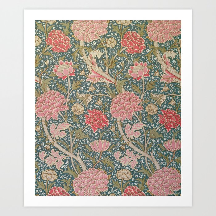 William Morris Cray Pattern Art Print