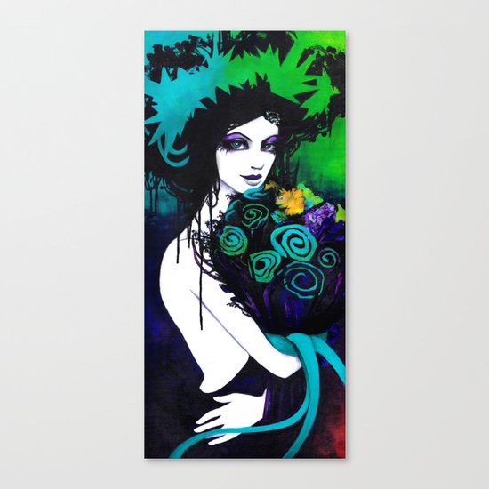 Flora the Goddess of Flowers Canvas Print