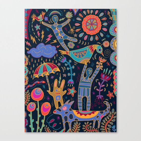 Balancing Act Canvas Print
