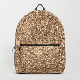 Gold Glitter Backpack