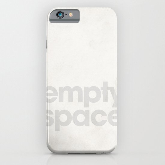 Typo - Empty Space iPhone & iPod Case