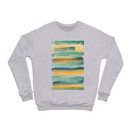 16 | Watercolour Art Abstract | 201002 Watercolor Wash Brush Painting Minimal Illustration Crewneck Sweatshirt