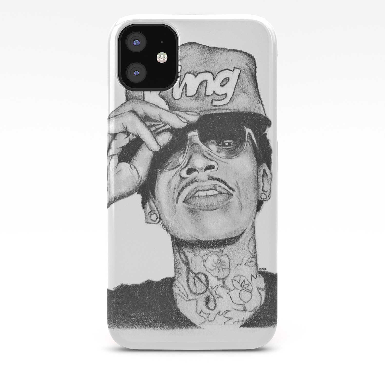 Wiz Khalifa Fan Art Iphone Case By Annelizarraga Society6