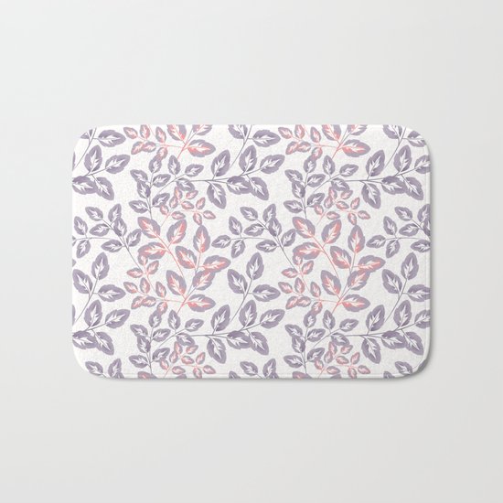 Delicate sprigs. Bath Mat