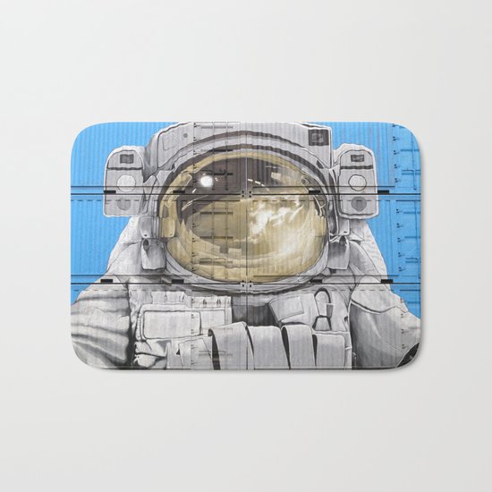 Cosmonaut Astronaut 4 Bath Mat