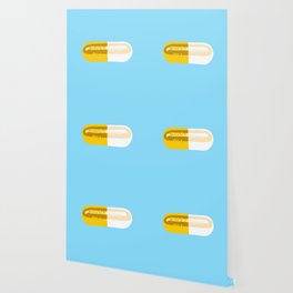 Pill Wallpaper For Any Decor Style Society6