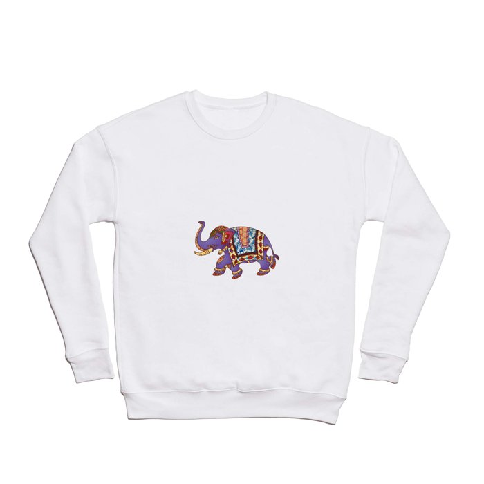 Dancing Indian Elephant Crewneck Sweatshirt