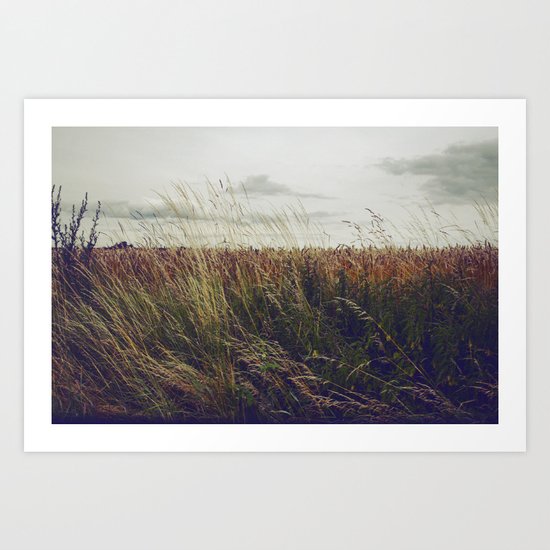 Autumn Field I Art Print