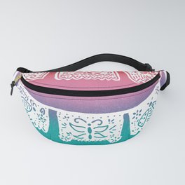 Papel Picado Nature Flags Fanny Pack