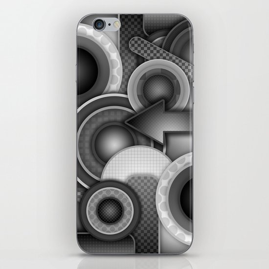 Monochrome Mayhem iPhone & iPod Skin
