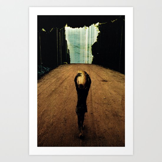 Tu lo sai che dimensione hai? Art Print