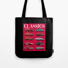 Classics Cars Tote Bag