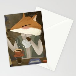 Coffee expert Stationery Cards