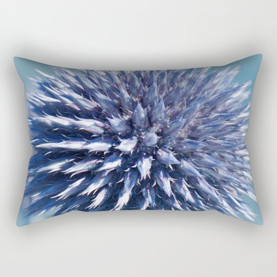 Globe thistle 247 Rectangular Pillow