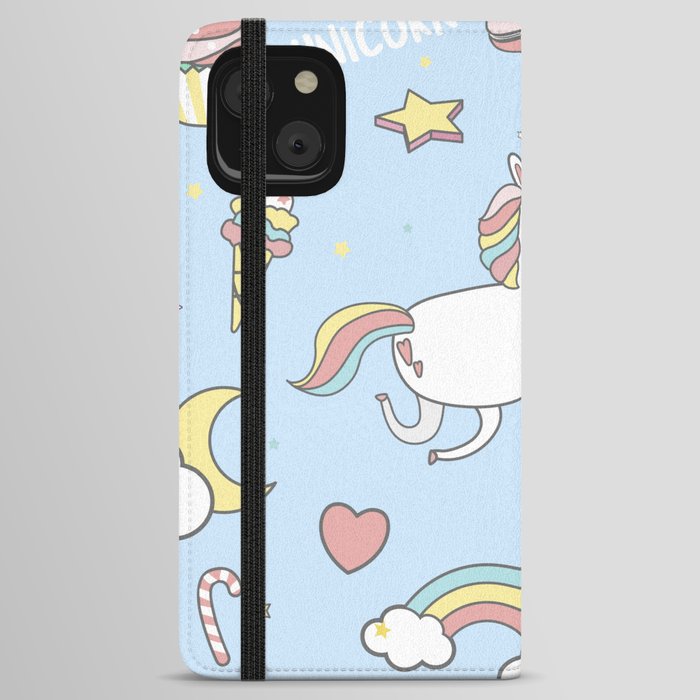 Unicorns 2 iPhone Wallet Case