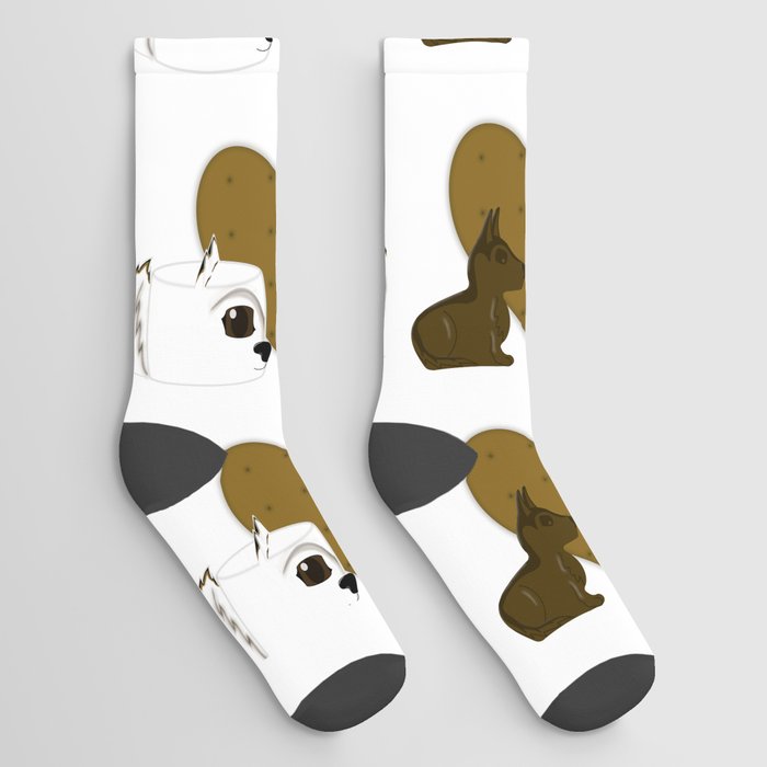 Puppymallow in Love Socks