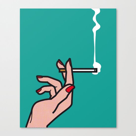 Pop Icon - Madmen 1 Canvas Print