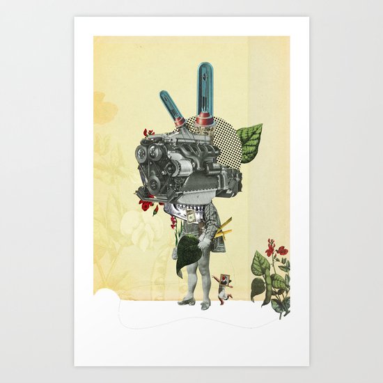 The truth is dead 3 Art Print