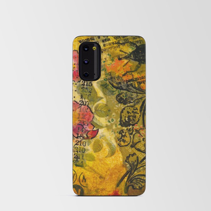 Beetle and Flowers Android Card Case