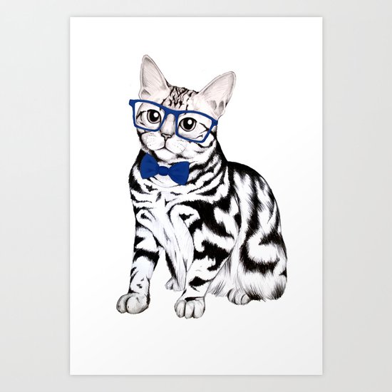Kitty Art Print