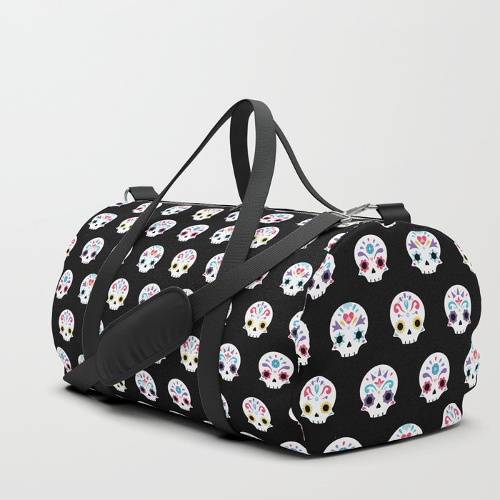 Cute Sugar Skulls B Duffle Bag By Laura Nagel Society6 Cute Sugar Skulls B Duffle Bag