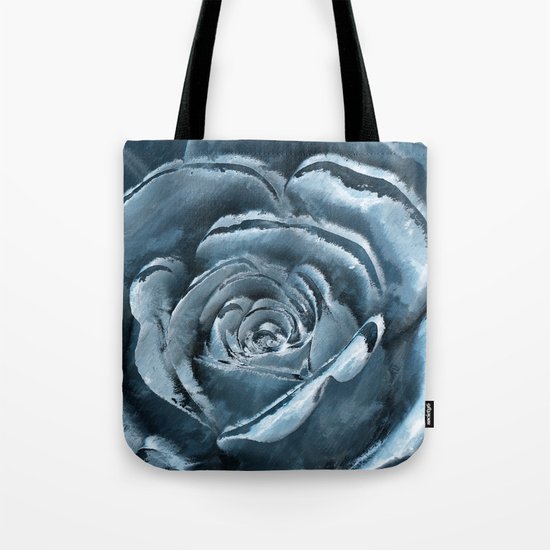 The blue rose Tote Bag