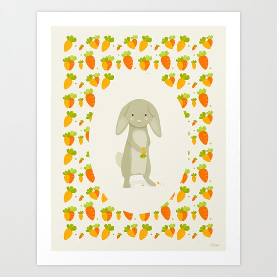 Rabbit Art Print