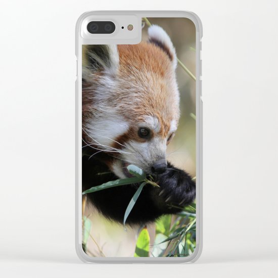 Red_Panda_2015_0308 Clear iPhone Case