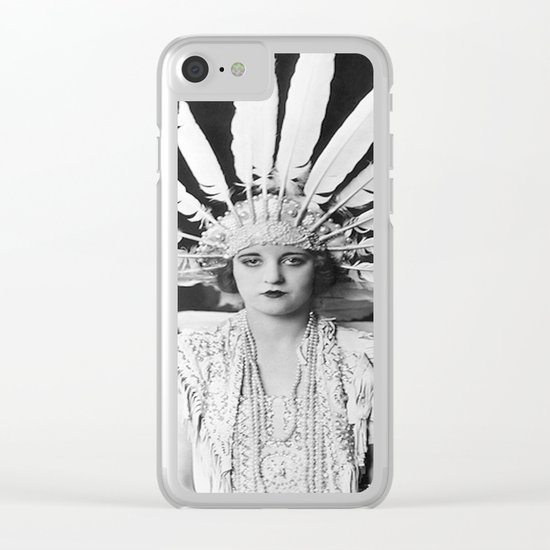 Indienne Clear iPhone Case