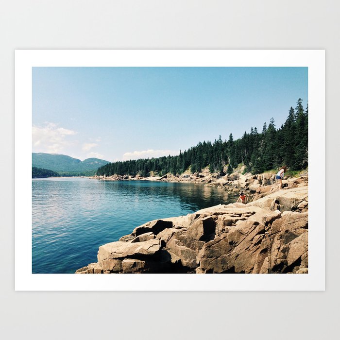 Maine Print Set, Maine Art Set, Acadia National Park