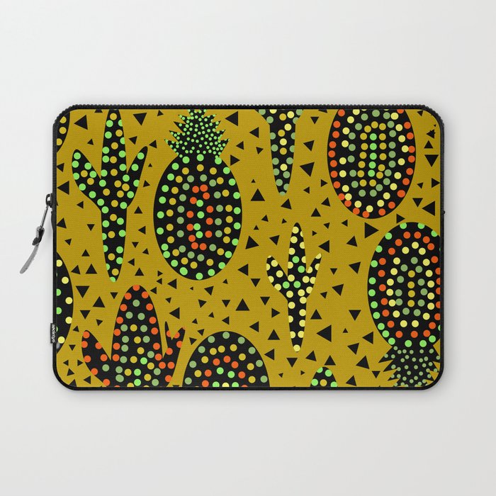 Cacti and pineapples Laptop Sleeve
