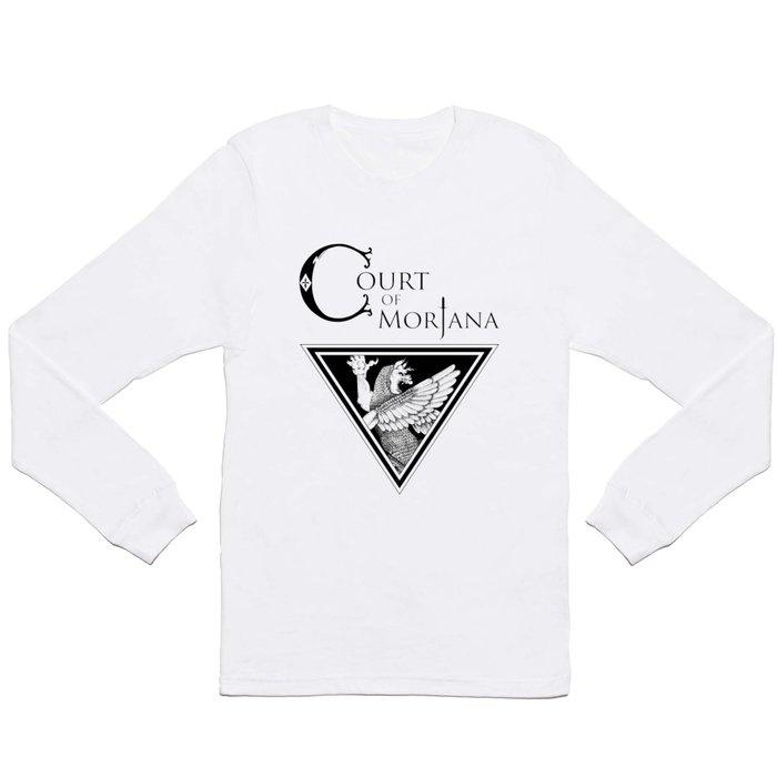 Court Of Morjana, The Art of Iraqi Dance - Logo Long Sleeve T Shirt