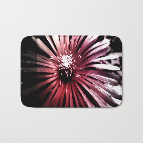 Night Flower Bath Mat