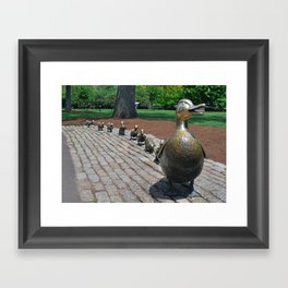 Make Way for Ducklings Framed Art Print