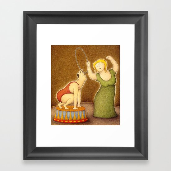 Big Time Framed Art Print