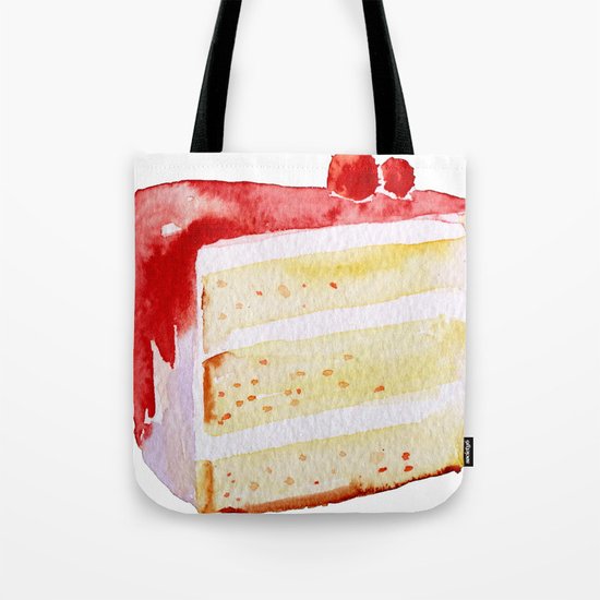 Cherry Cake Tote Bag