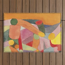 Paul Klee "Untitled 1914c" Outdoor Rug