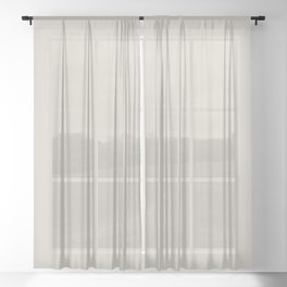 Linen Off White Solid Color Pairs To Sherwin Williams 2021 Trending Color Modern Gray SW 7632 Sheer Curtain