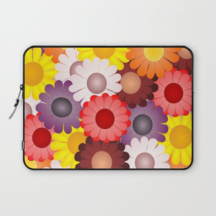Colorful Daisies Laptop Sleeve