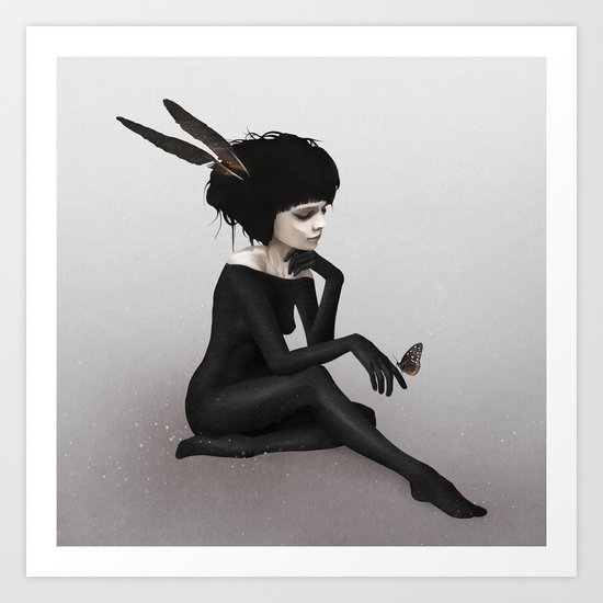Here Before Art Print
