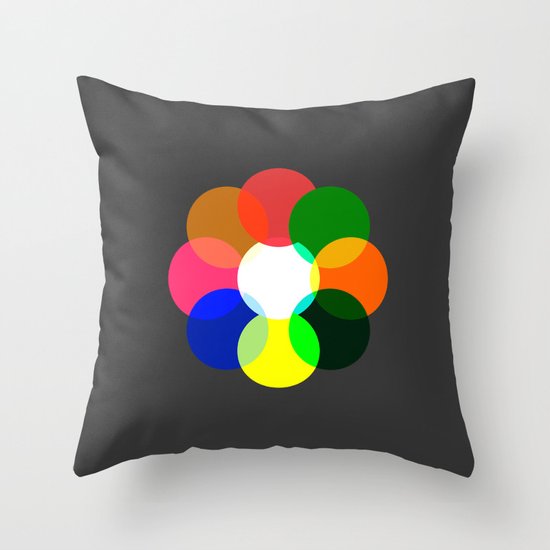 Us And Them Throw Pillow