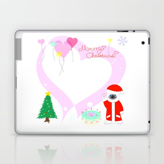 Santa Cats Laptop & iPad Skin