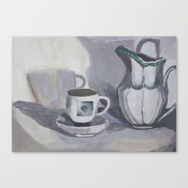 Cup, Mug, Tea-cup, Tea-time, Breakfast, Coffee Canvas Print