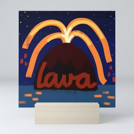 Lava Mini Art Print