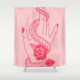 SNAKE Shower Curtain