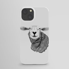 Knitting Sheep iPhone Case